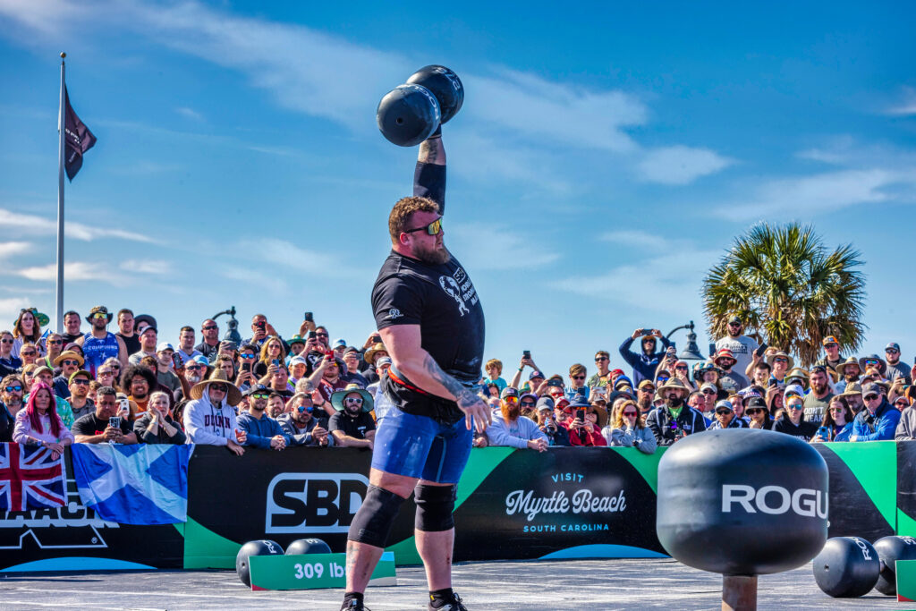 The World's Strongest Men Make Their Mark In Myrtle Beach Tourism